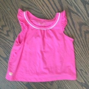 Little girl LP tee size xs (2-3) HOT pink